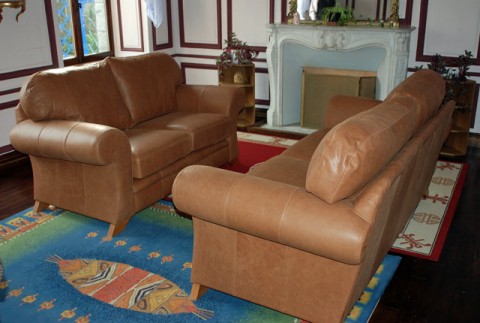 Dunster Leather Sofas