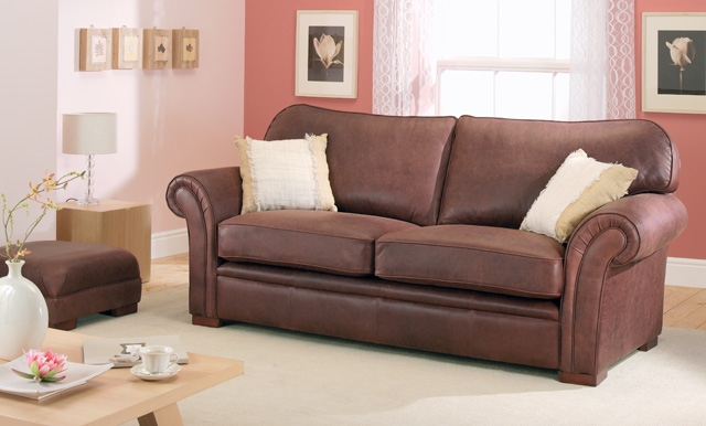 Leather sofas