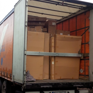 On route with the December 2013 deliveries