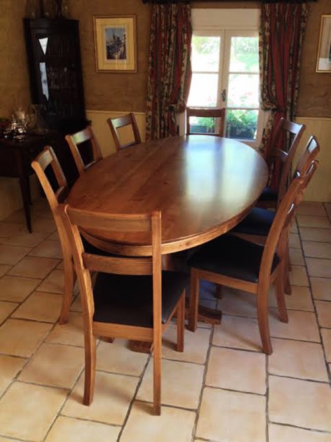 Oval Table