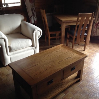 Rustic oak furniture