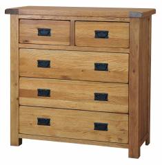 Rustic Oak 2 over 3 chest
