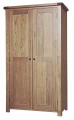 Rustic Oak Ladies Wardrobe