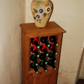 Don’t forget the wine rack