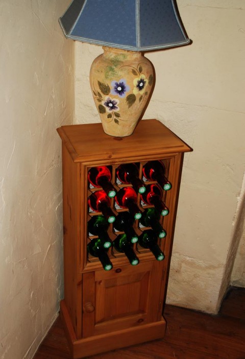 Don’t forget the wine rack