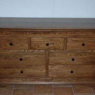 Verseilles 3 over 4 Oak Chest