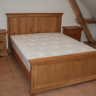 Solid Oak bed