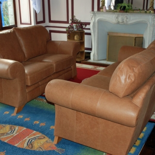 Dunster Leather Sofas