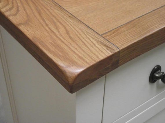 Burgundy Painted oak