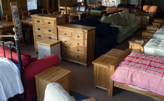 See the furniture first hand